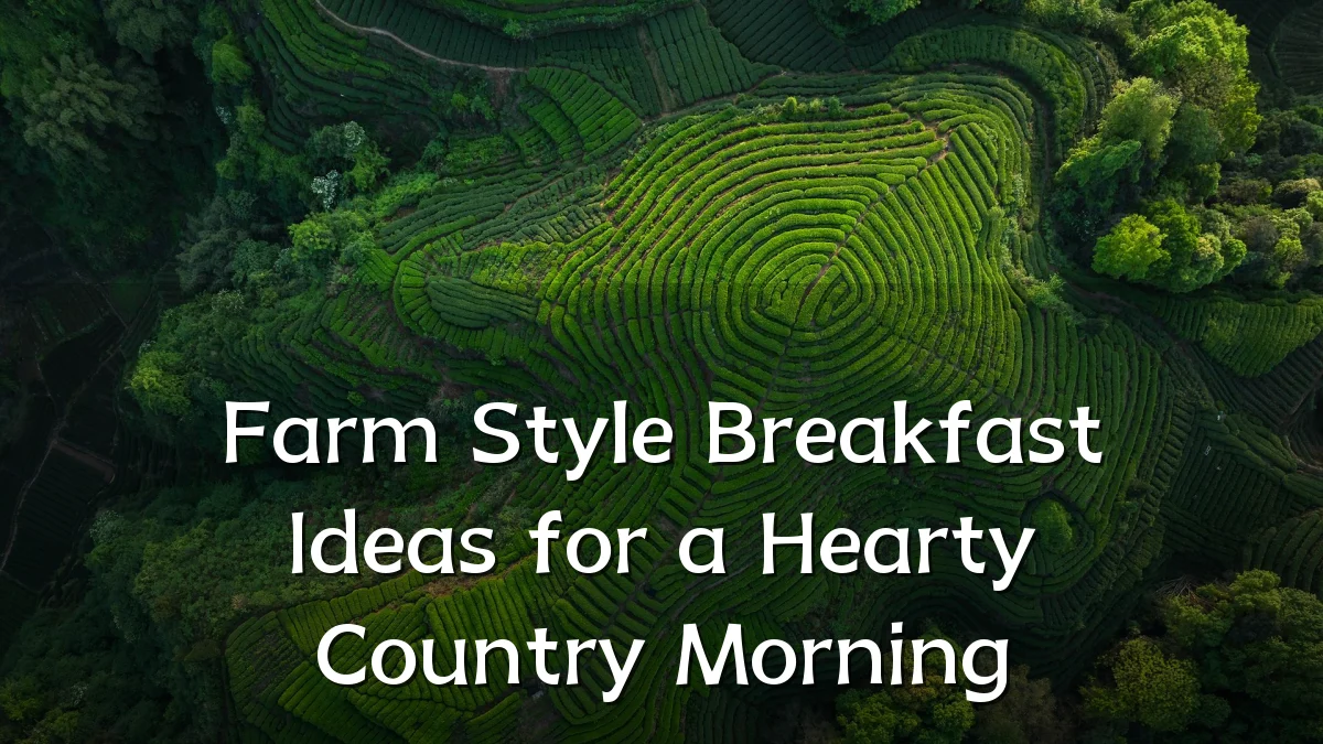 Farm Style Breakfast Ideas for a Hearty Country Morning