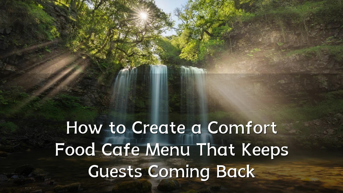 How to Create a Comfort Food Cafe Menu That Keeps Guests Coming Back