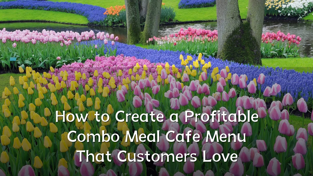 How to Create a Profitable Combo Meal Cafe Menu That Customers Love