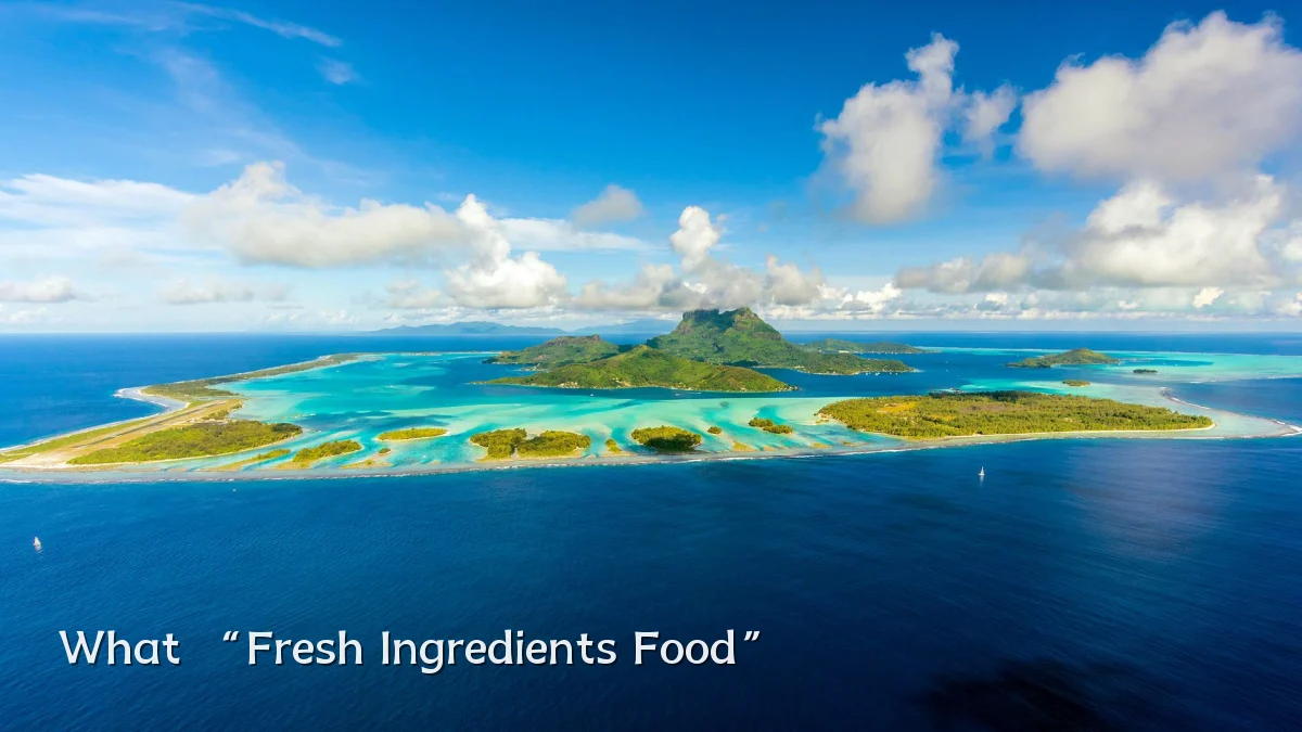 What “Fresh Ingredients Food”