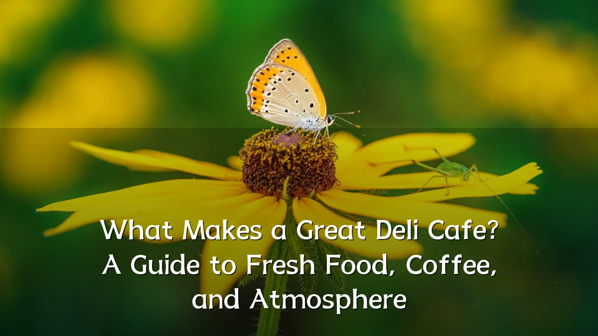 What Makes a Great Deli Cafe? A Guide to Fresh Food, Coffee, and Atmosphere